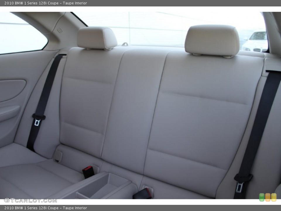 Taupe Interior Photo for the 2010 BMW 1 Series 128i Coupe #50038494