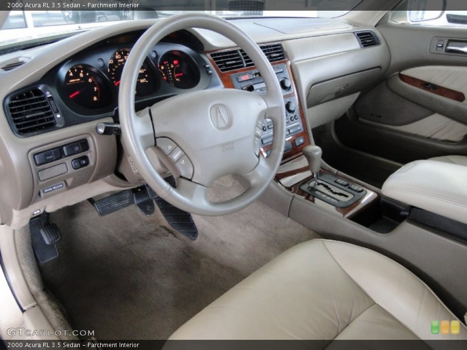 Parchment Interior Prime Interior for the 2000 Acura RL 3.5 Sedan #50041161