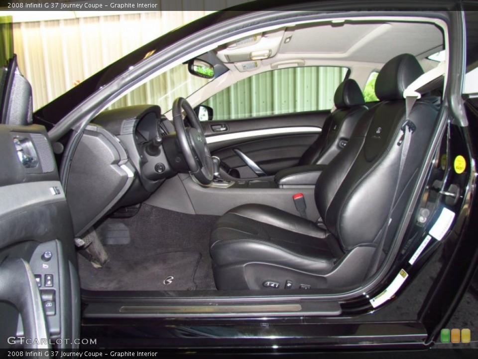 Graphite Interior Photo for the 2008 Infiniti G 37 Journey Coupe #50041599
