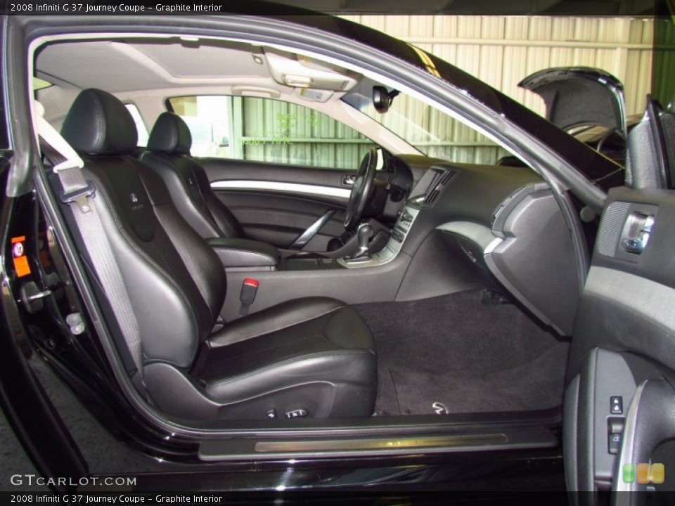 Graphite Interior Photo for the 2008 Infiniti G 37 Journey Coupe #50041617