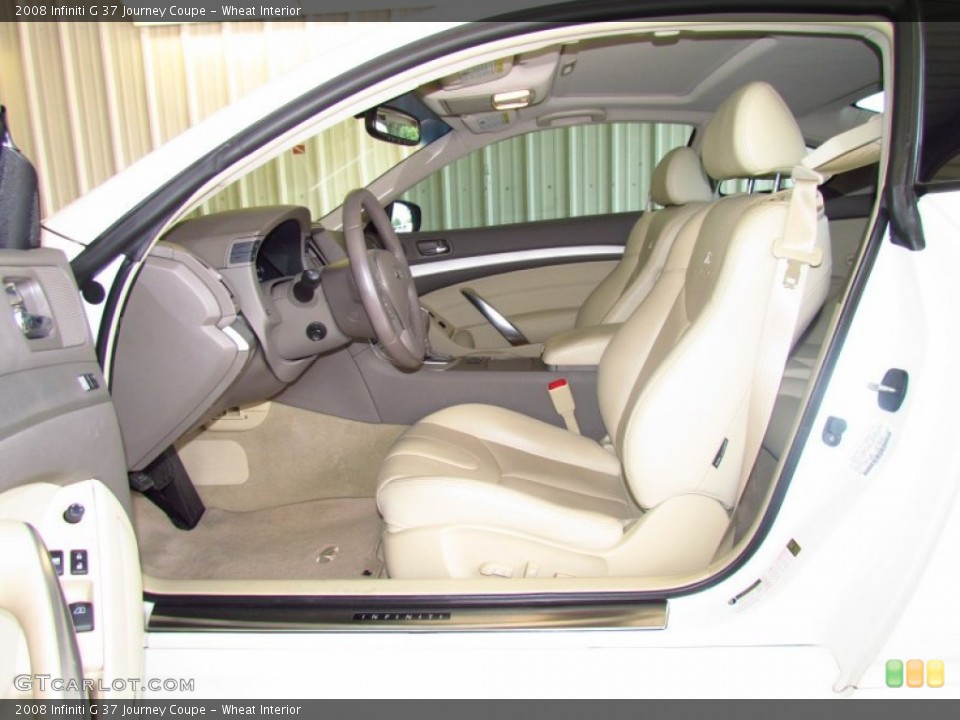 Wheat Interior Photo for the 2008 Infiniti G 37 Journey Coupe #50043999