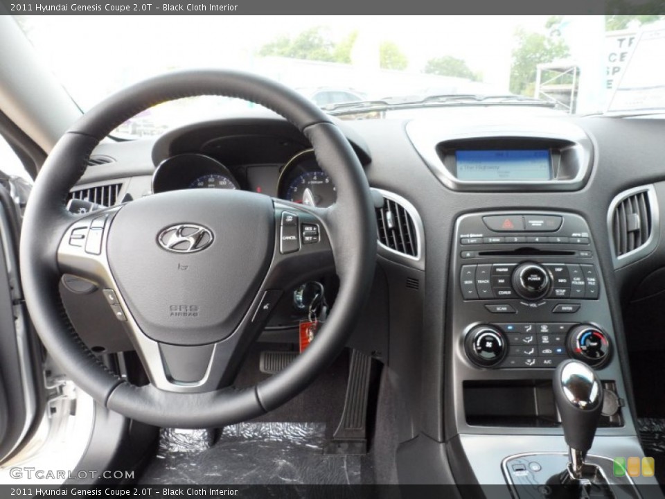 Black Cloth Interior Dashboard for the 2011 Hyundai Genesis Coupe 2.0T #50044065