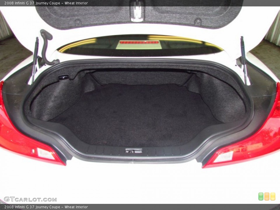 Wheat Interior Trunk for the 2008 Infiniti G 37 Journey Coupe #50044176