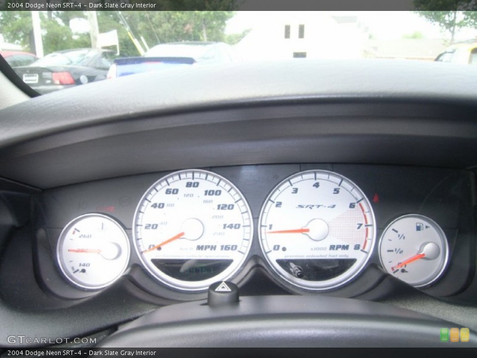 Dark Slate Gray Interior Gauges for the 2004 Dodge Neon SRT-4 #50045847