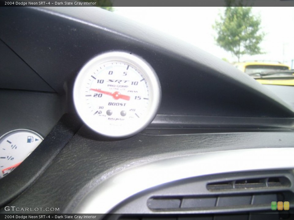 Dark Slate Gray Interior Gauges for the 2004 Dodge Neon SRT-4 #50045862