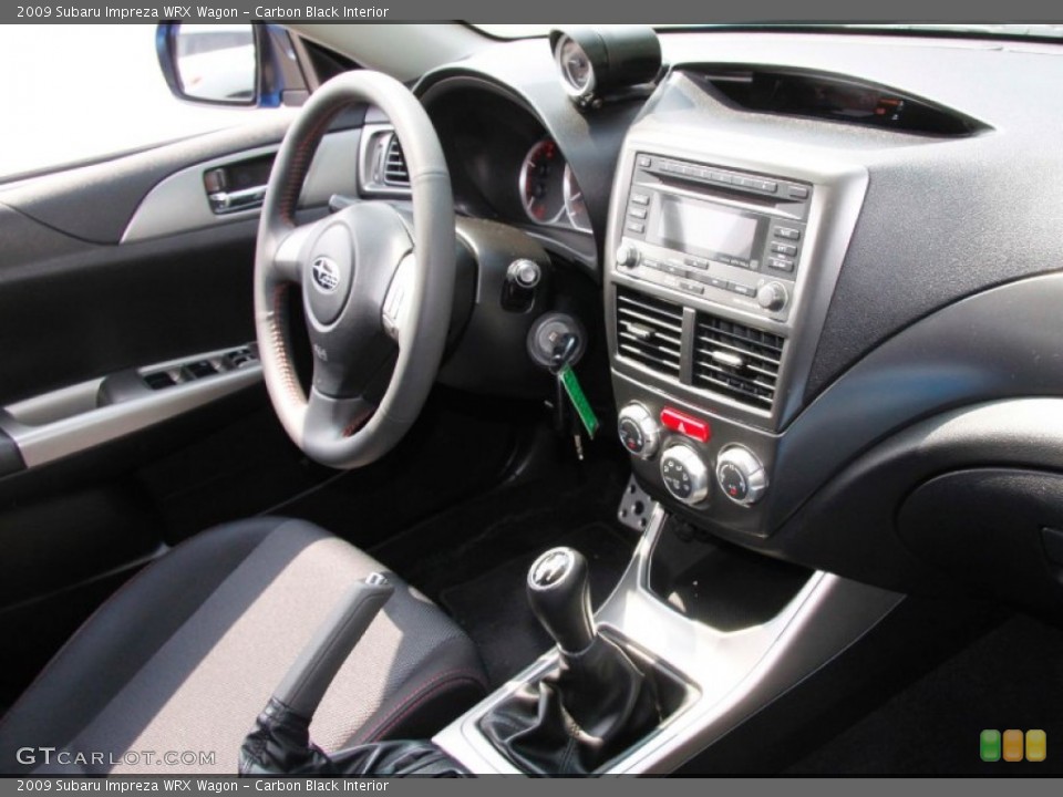 Carbon Black Interior Photo for the 2009 Subaru Impreza WRX Wagon #50047194