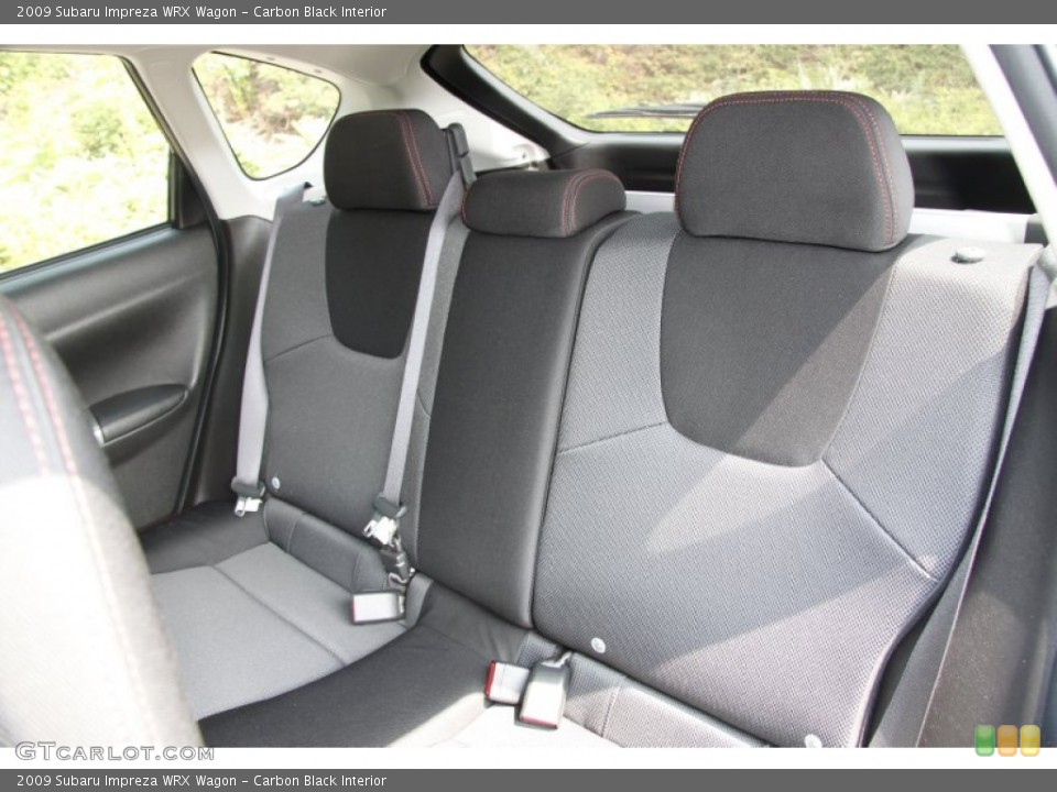 Carbon Black Interior Photo for the 2009 Subaru Impreza WRX Wagon #50047275