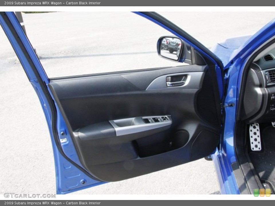 Carbon Black Interior Door Panel for the 2009 Subaru Impreza WRX Wagon #50047293