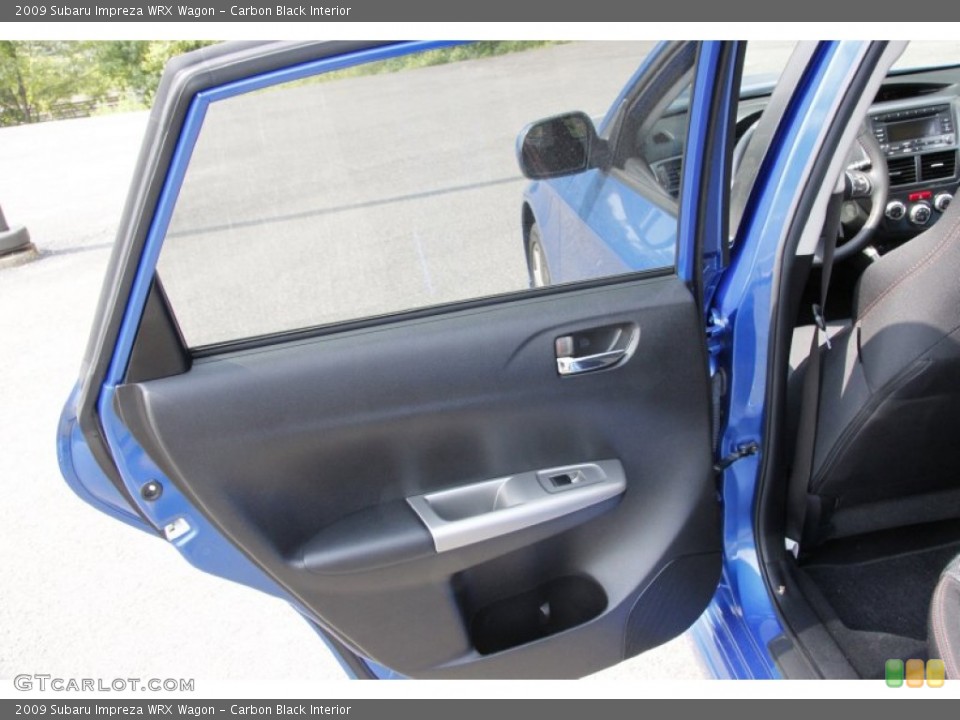 Carbon Black Interior Door Panel for the 2009 Subaru Impreza WRX Wagon #50047308
