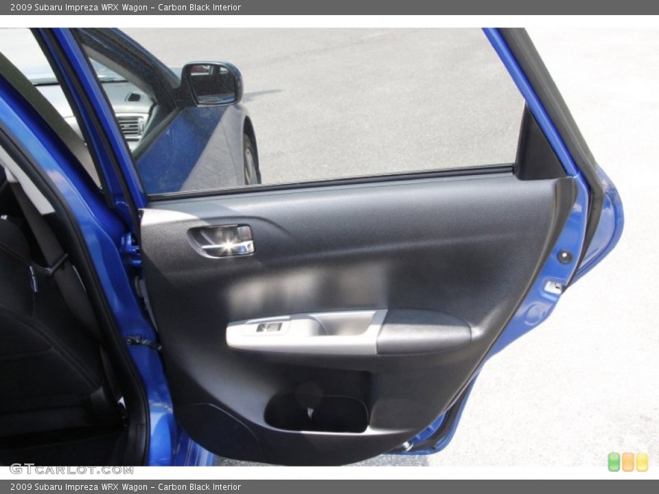 Carbon Black Interior Door Panel for the 2009 Subaru Impreza WRX Wagon #50047389