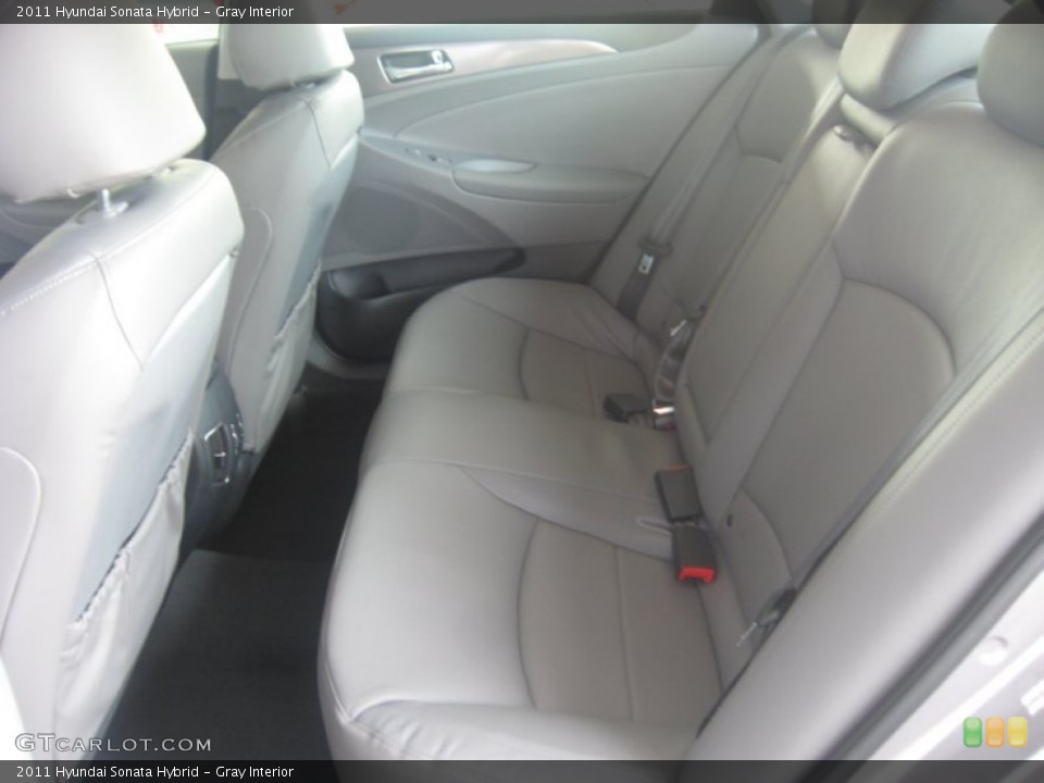 Gray Interior Photo for the 2011 Hyundai Sonata Hybrid #50048598