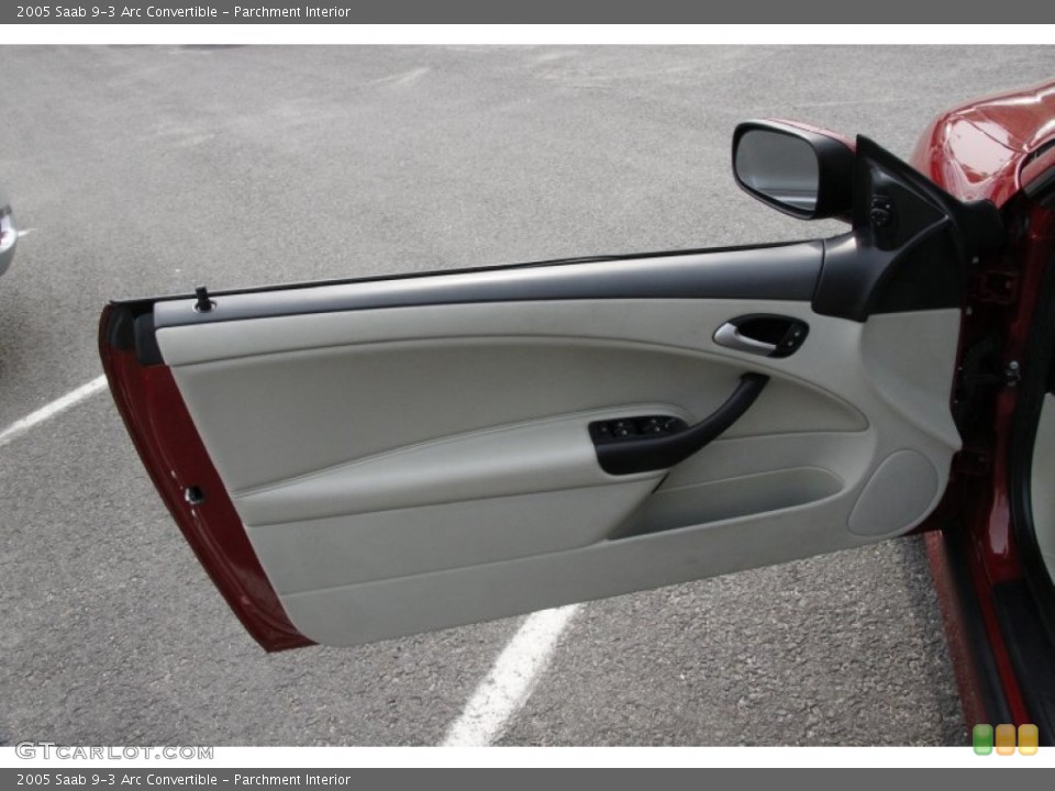 Parchment Interior Door Panel for the 2005 Saab 9-3 Arc Convertible #50049654