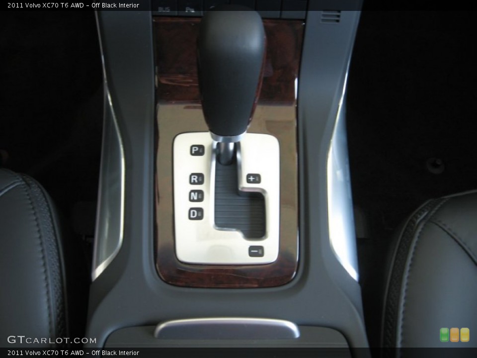 Off Black Interior Transmission for the 2011 Volvo XC70 T6 AWD #50049933