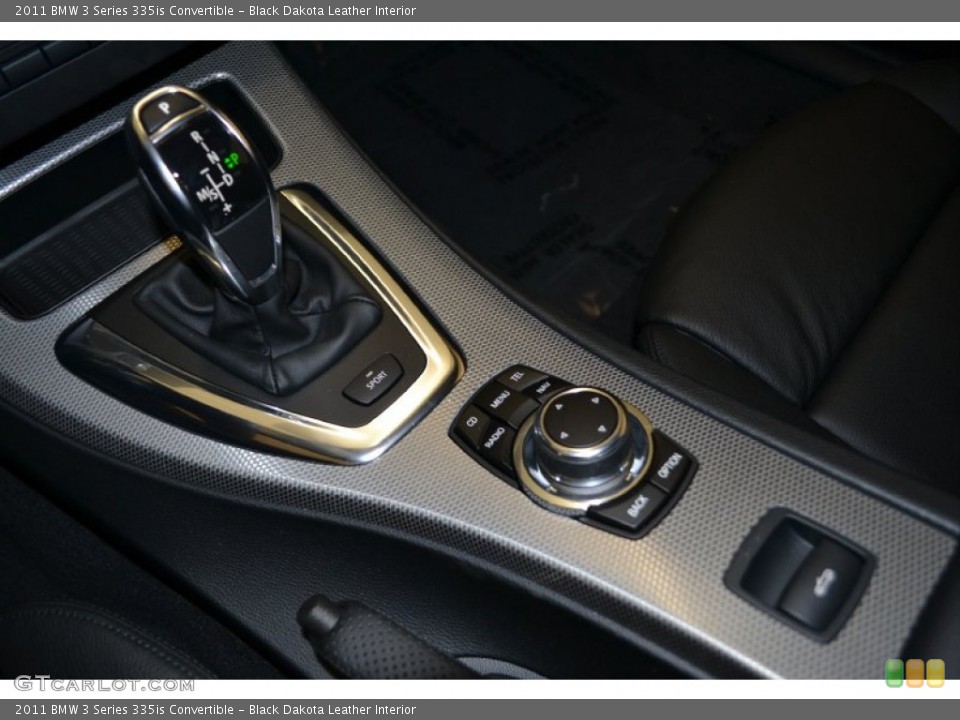 Black Dakota Leather Interior Transmission for the 2011 BMW 3 Series 335is Convertible #50053228