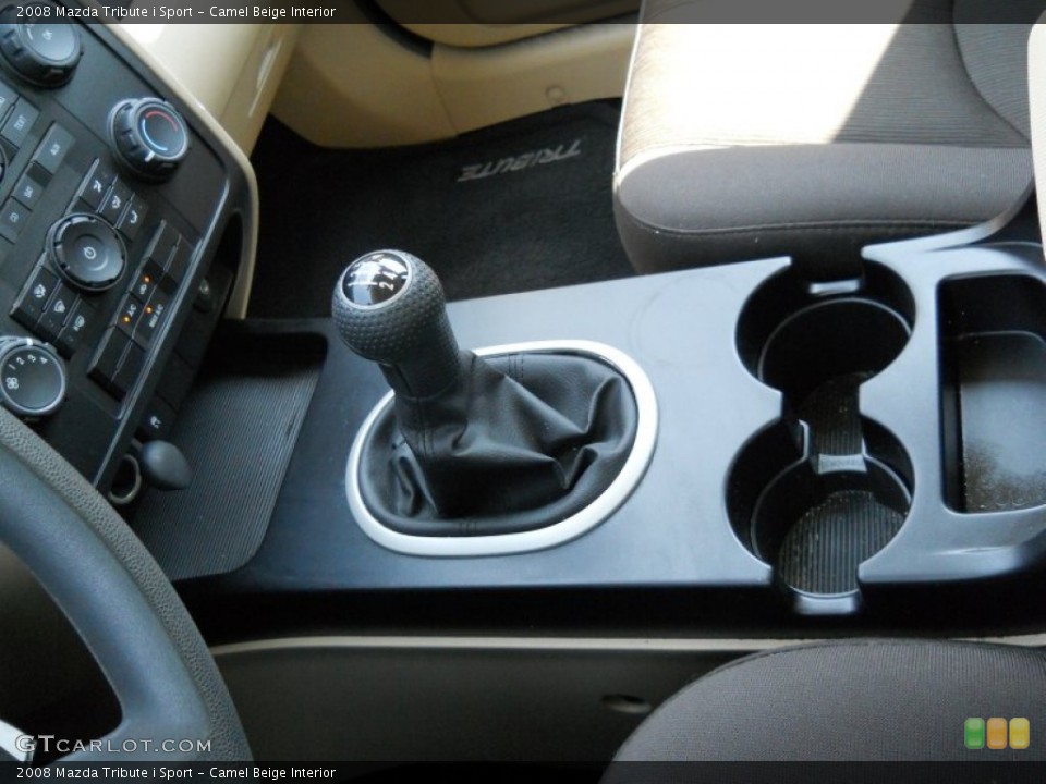 Camel Beige Interior Transmission for the 2008 Mazda Tribute i Sport #50053267