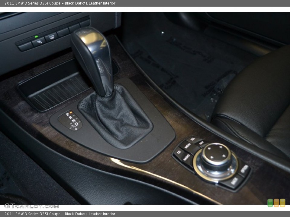 Black Dakota Leather Interior Transmission for the 2011 BMW 3 Series 335i Coupe #50053849