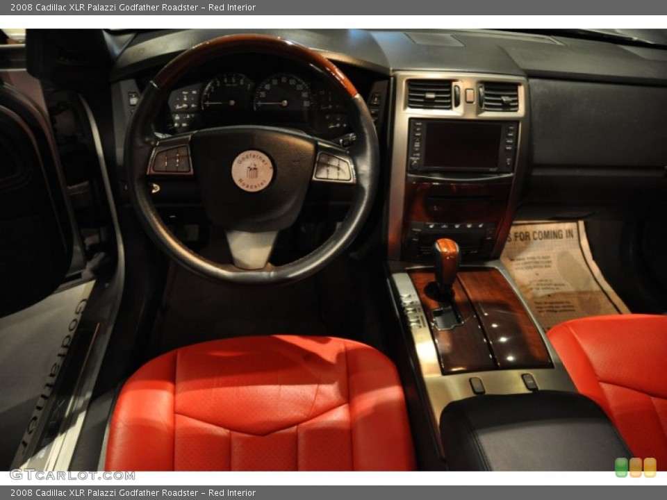 Red Interior Dashboard for the 2008 Cadillac XLR Palazzi Godfather Roadster #50055640