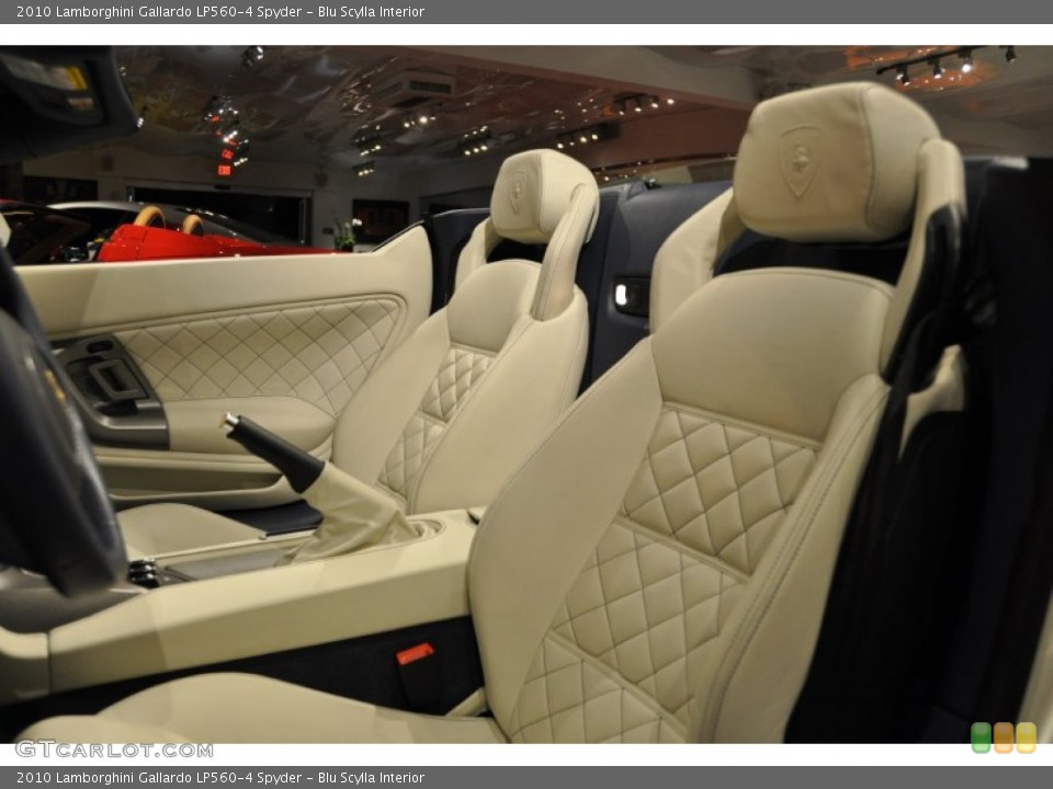 Blu Scylla Interior Photo for the 2010 Lamborghini Gallardo LP560-4 Spyder #50056189