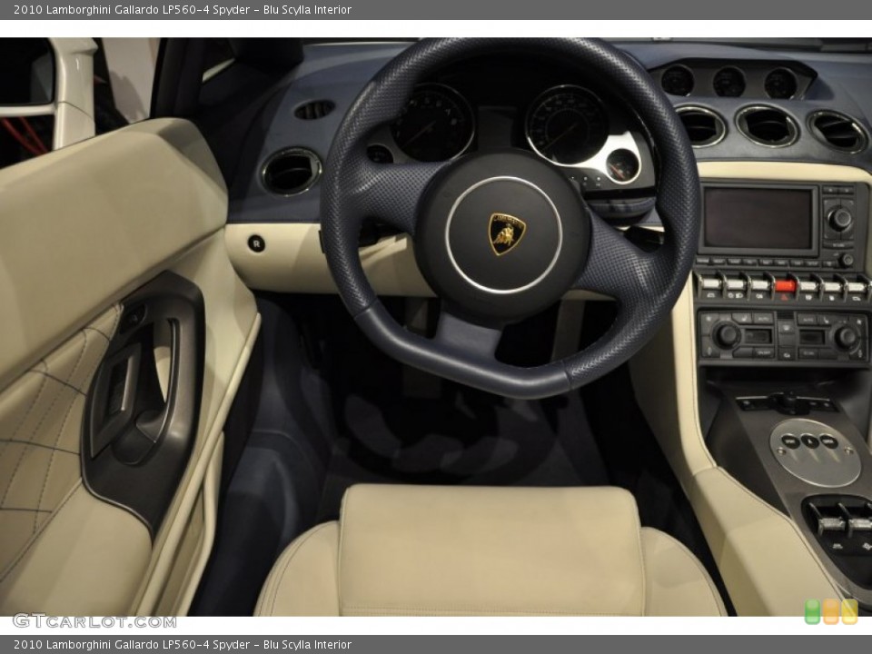 Blu Scylla Interior Dashboard for the 2010 Lamborghini Gallardo LP560-4 Spyder #50056249