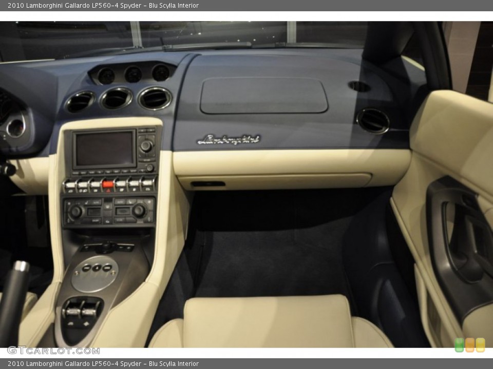 Blu Scylla Interior Dashboard for the 2010 Lamborghini Gallardo LP560-4 Spyder #50056261