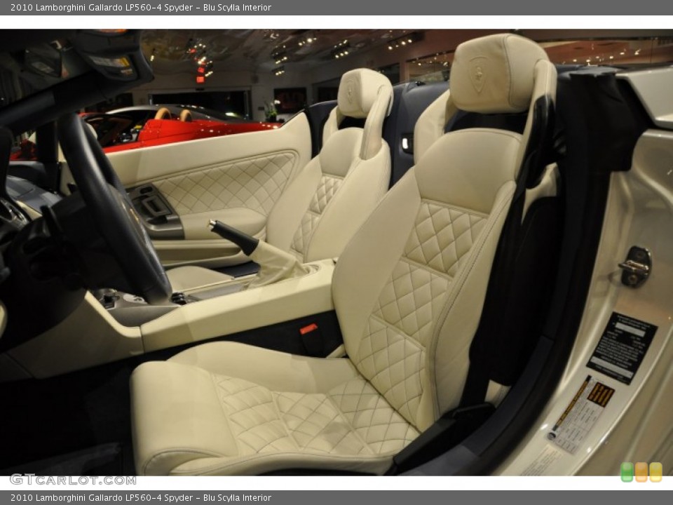Blu Scylla Interior Photo for the 2010 Lamborghini Gallardo LP560-4 Spyder #50056276