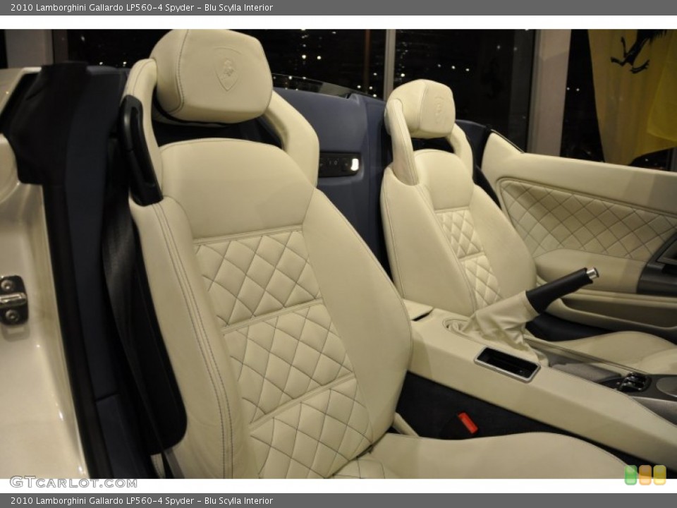 Blu Scylla Interior Photo for the 2010 Lamborghini Gallardo LP560-4 Spyder #50056615
