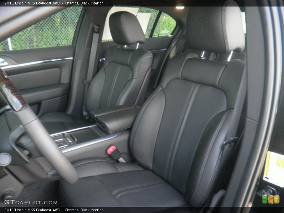 Charcoal Black Interior Photo for the 2011 Lincoln MKS EcoBoost AWD #50057179