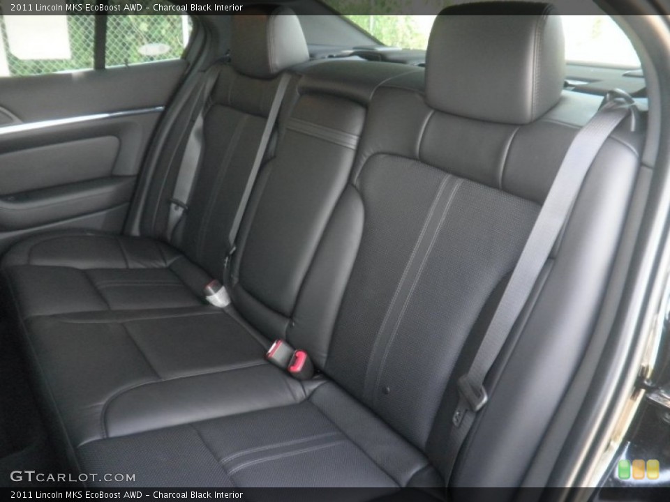 Charcoal Black Interior Photo for the 2011 Lincoln MKS EcoBoost AWD #50057194