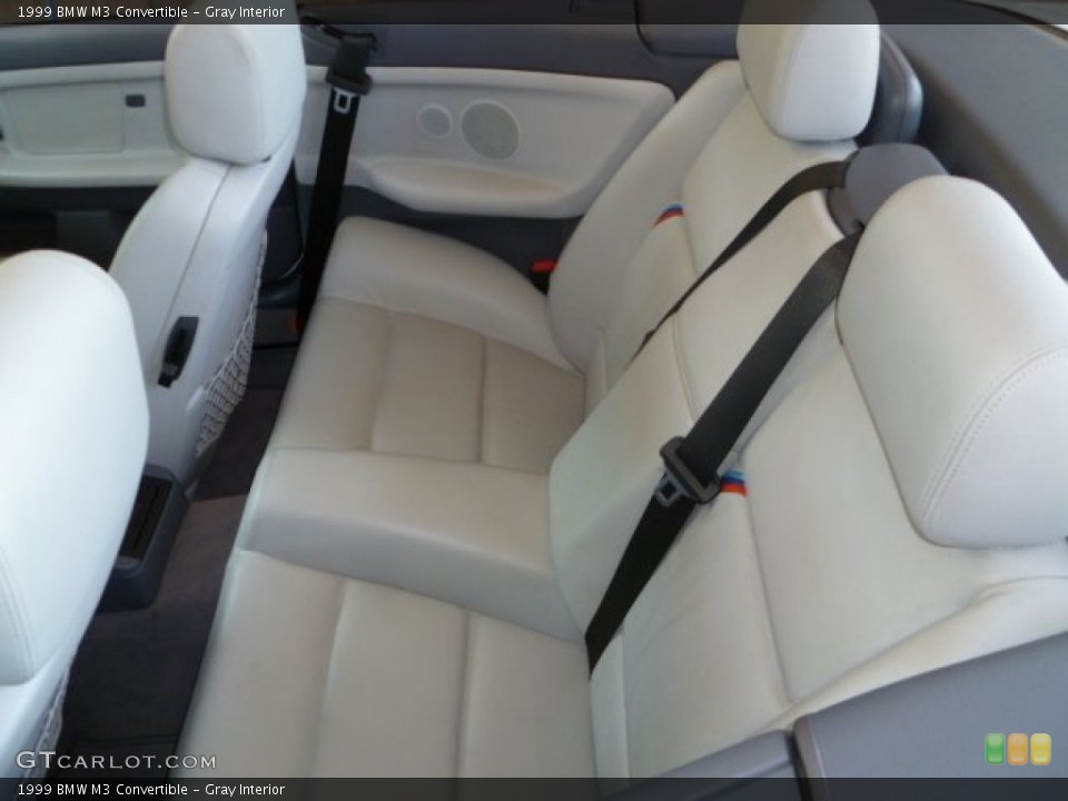 Gray Interior Photo for the 1999 BMW M3 Convertible #50057572