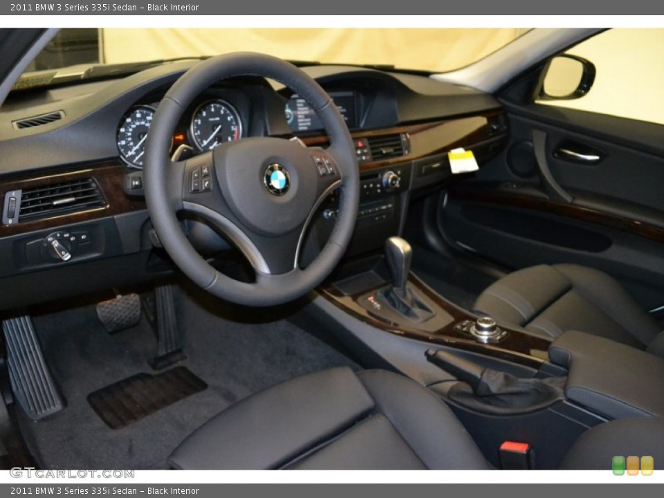 Black Interior Photo for the 2011 BMW 3 Series 335i Sedan #50057647