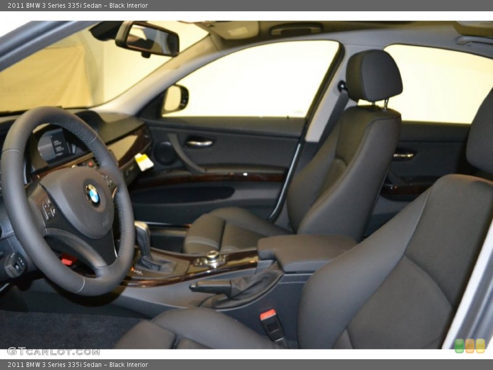 Black Interior Photo for the 2011 BMW 3 Series 335i Sedan #50057668