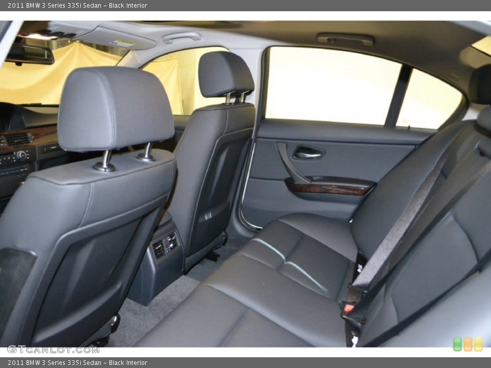 Black Interior Photo for the 2011 BMW 3 Series 335i Sedan #50057719