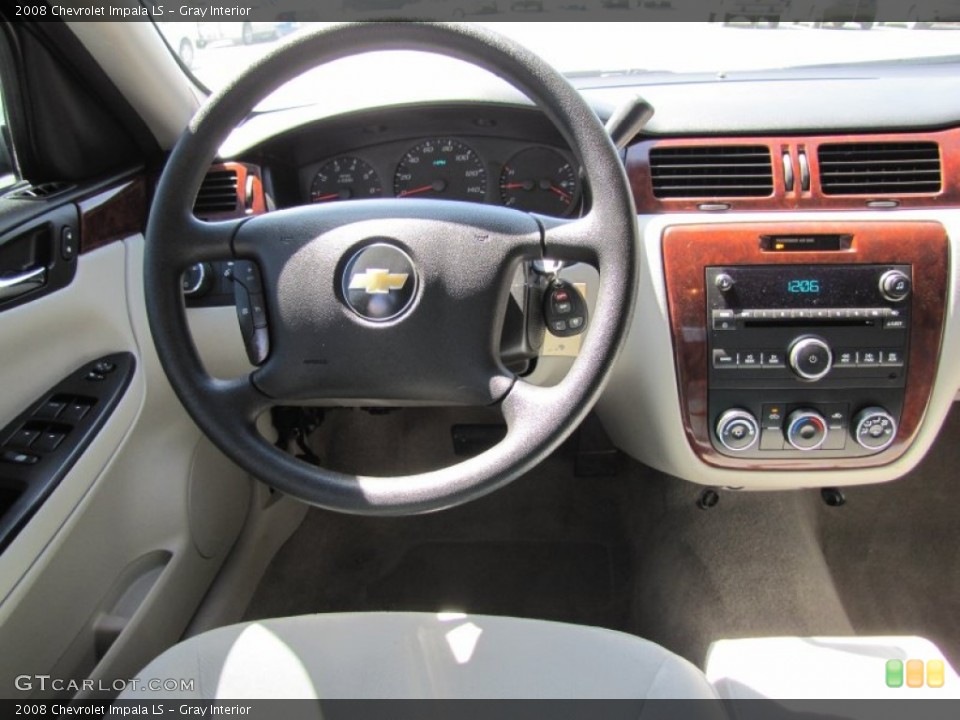 Gray Interior Dashboard for the 2008 Chevrolet Impala LS #50057758