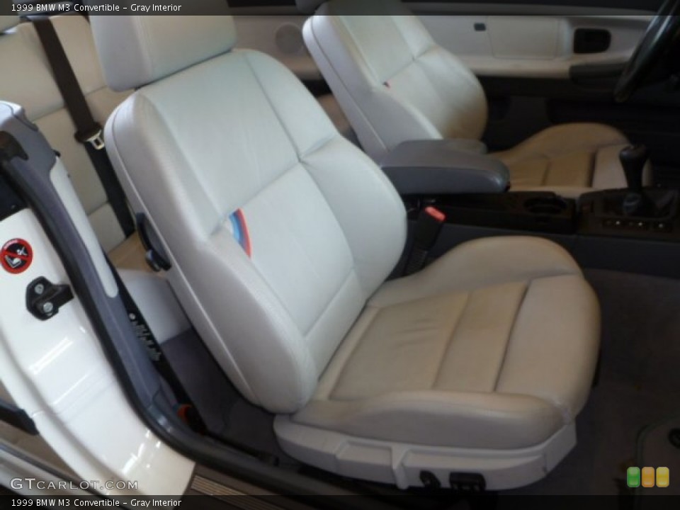 Gray Interior Photo for the 1999 BMW M3 Convertible #50057824