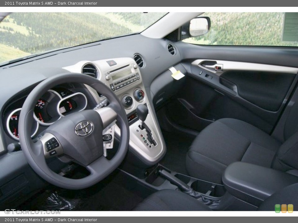 Dark Charcoal Interior Photo for the 2011 Toyota Matrix S AWD #50058004