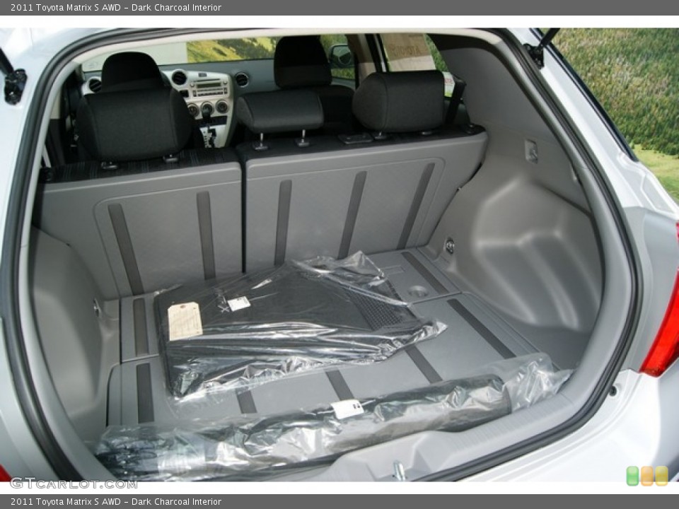 Dark Charcoal Interior Trunk for the 2011 Toyota Matrix S AWD #50058079