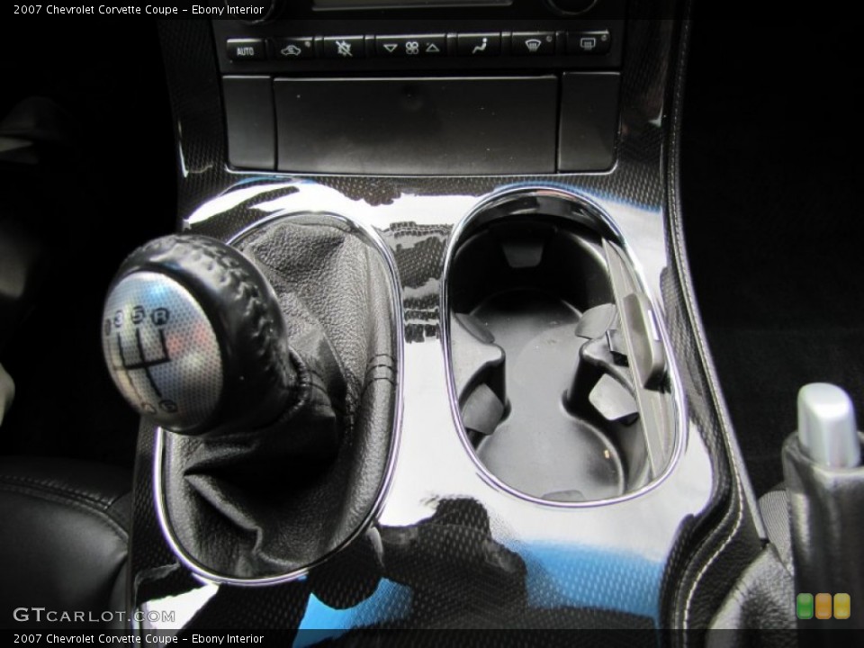 Ebony Interior Transmission for the 2007 Chevrolet Corvette Coupe #50058313