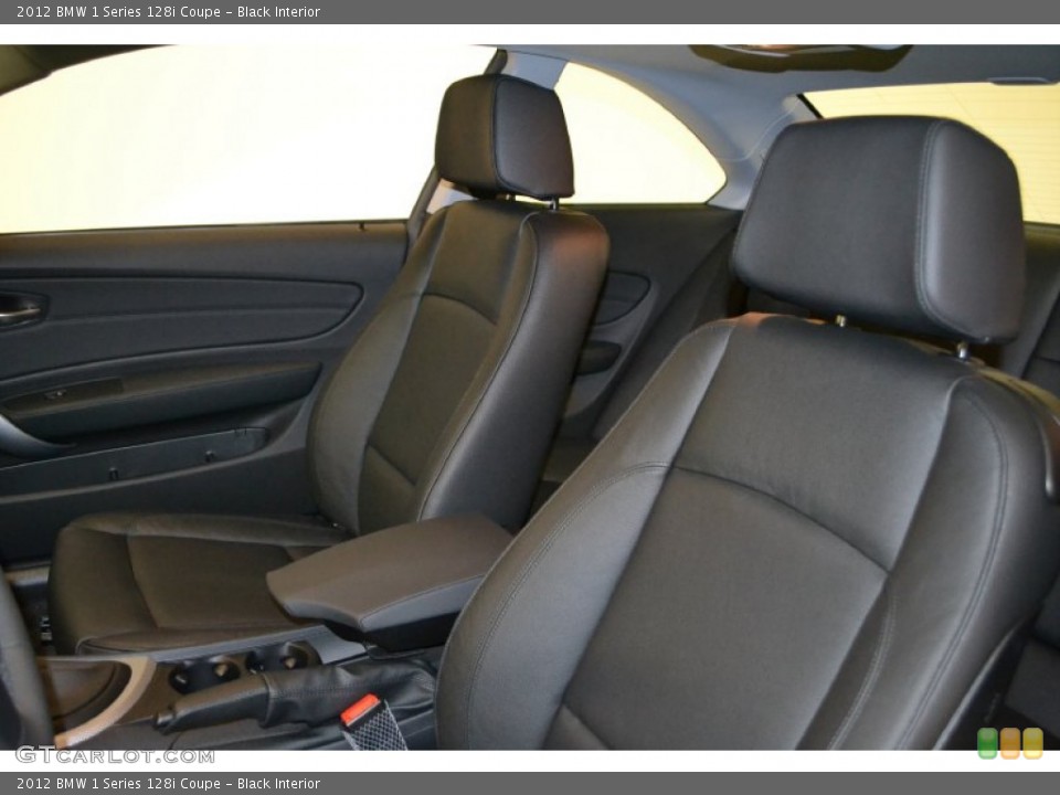 Black Interior Photo for the 2012 BMW 1 Series 128i Coupe #50058358