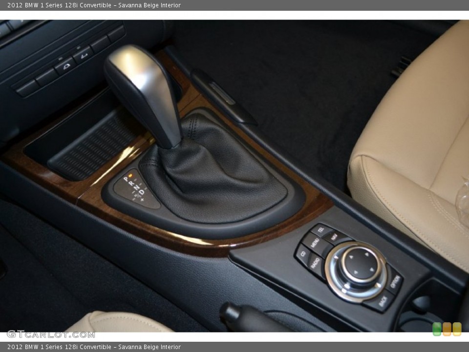 Savanna Beige Interior Transmission for the 2012 BMW 1 Series 128i Convertible #50058799