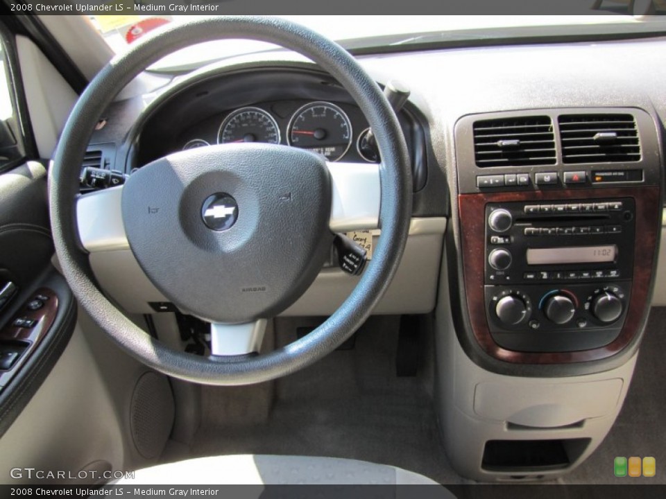 Medium Gray Interior Dashboard for the 2008 Chevrolet Uplander LS #50059222