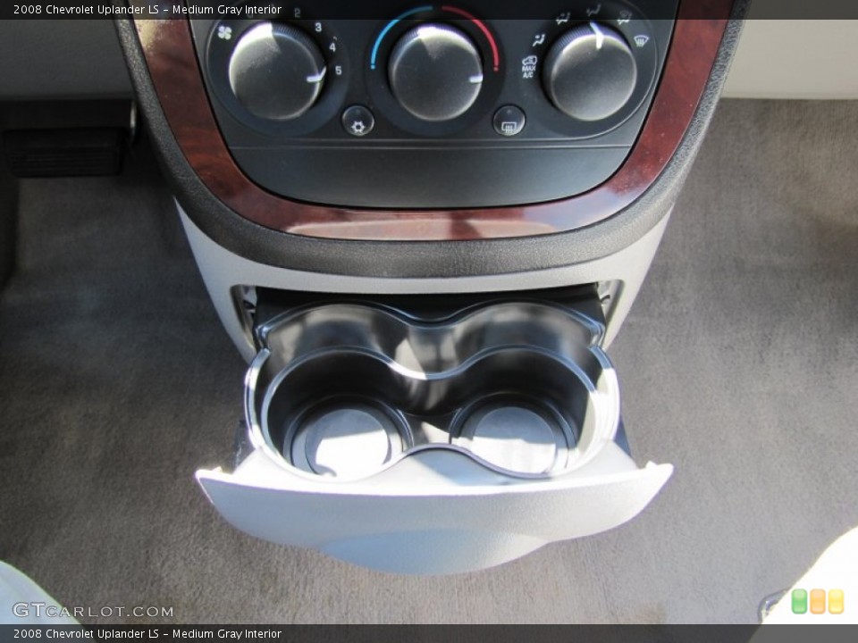 Medium Gray Interior Controls for the 2008 Chevrolet Uplander LS #50059354