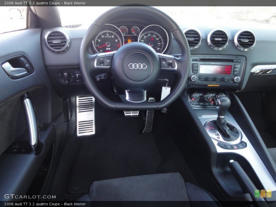Black Interior Dashboard for the 2008 Audi TT 3.2 quattro Coupe #50059915