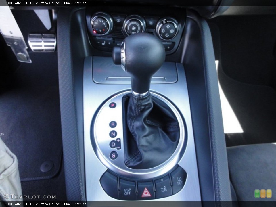 Black Interior Transmission for the 2008 Audi TT 3.2 quattro Coupe #50059972