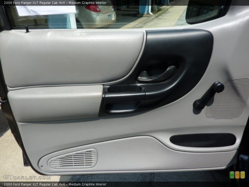 Medium Graphite Interior Door Panel for the 2000 Ford Ranger XLT Regular Cab 4x4 #50060863