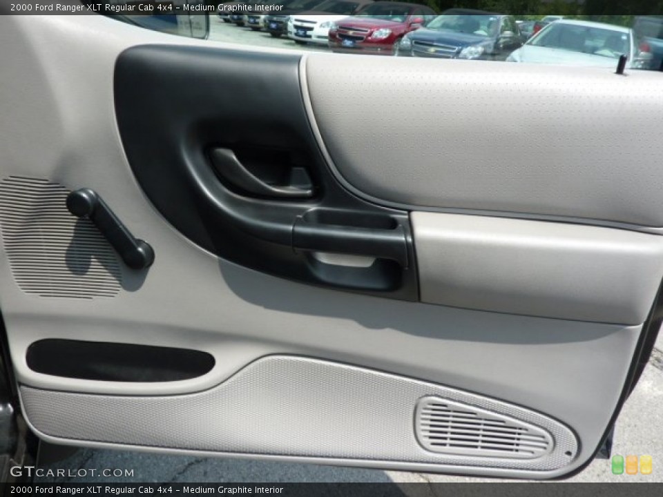 Medium Graphite Interior Door Panel for the 2000 Ford Ranger XLT Regular Cab 4x4 #50060959
