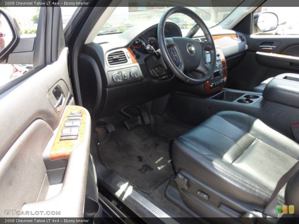 Ebony Interior Photo for the 2008 Chevrolet Tahoe LT 4x4 #50061733