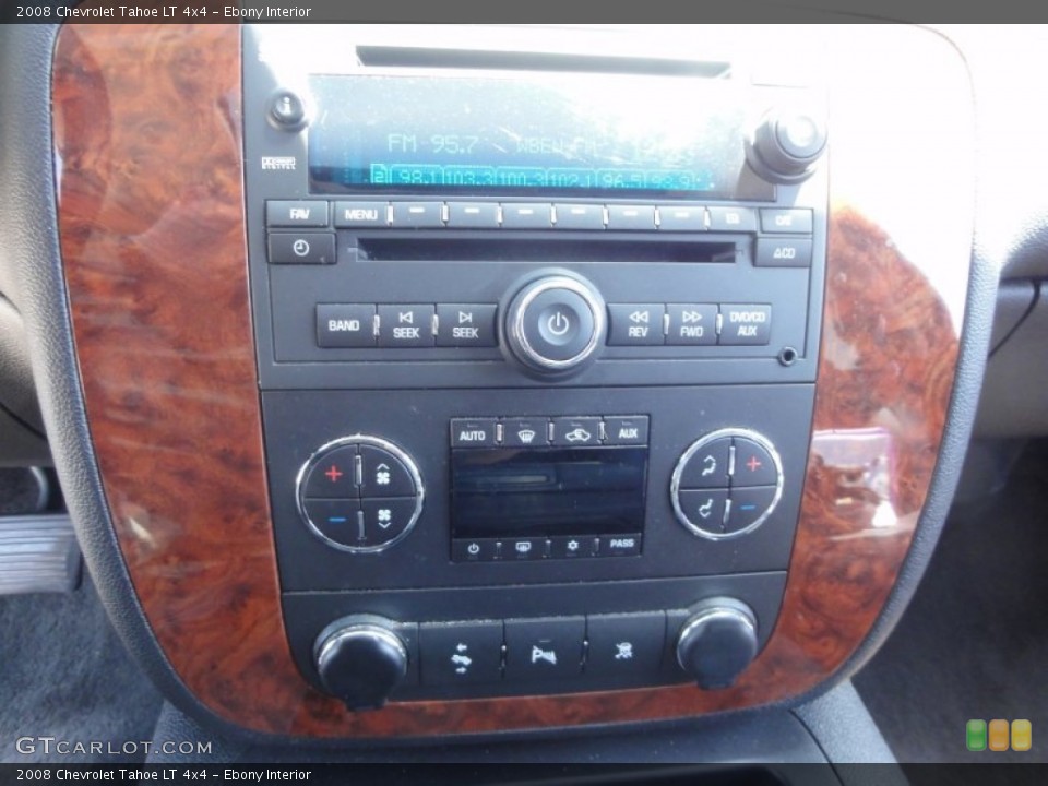 Ebony Interior Controls for the 2008 Chevrolet Tahoe LT 4x4 #50062222