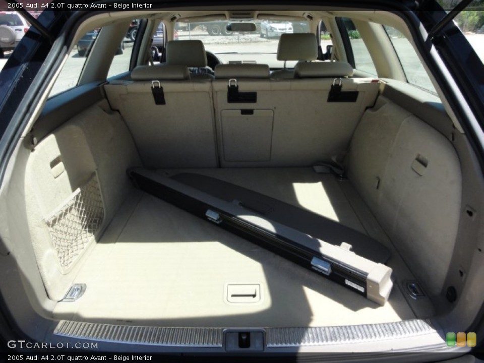 Beige Interior Trunk for the 2005 Audi A4 2.0T quattro Avant #50062837