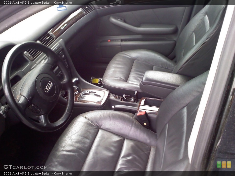 Onyx Interior Photo for the 2001 Audi A6 2.8 quattro Sedan #50063575