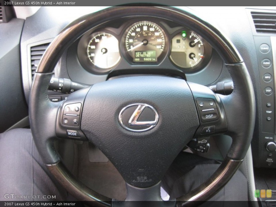 Ash Interior Steering Wheel for the 2007 Lexus GS 450h Hybrid #50063899
